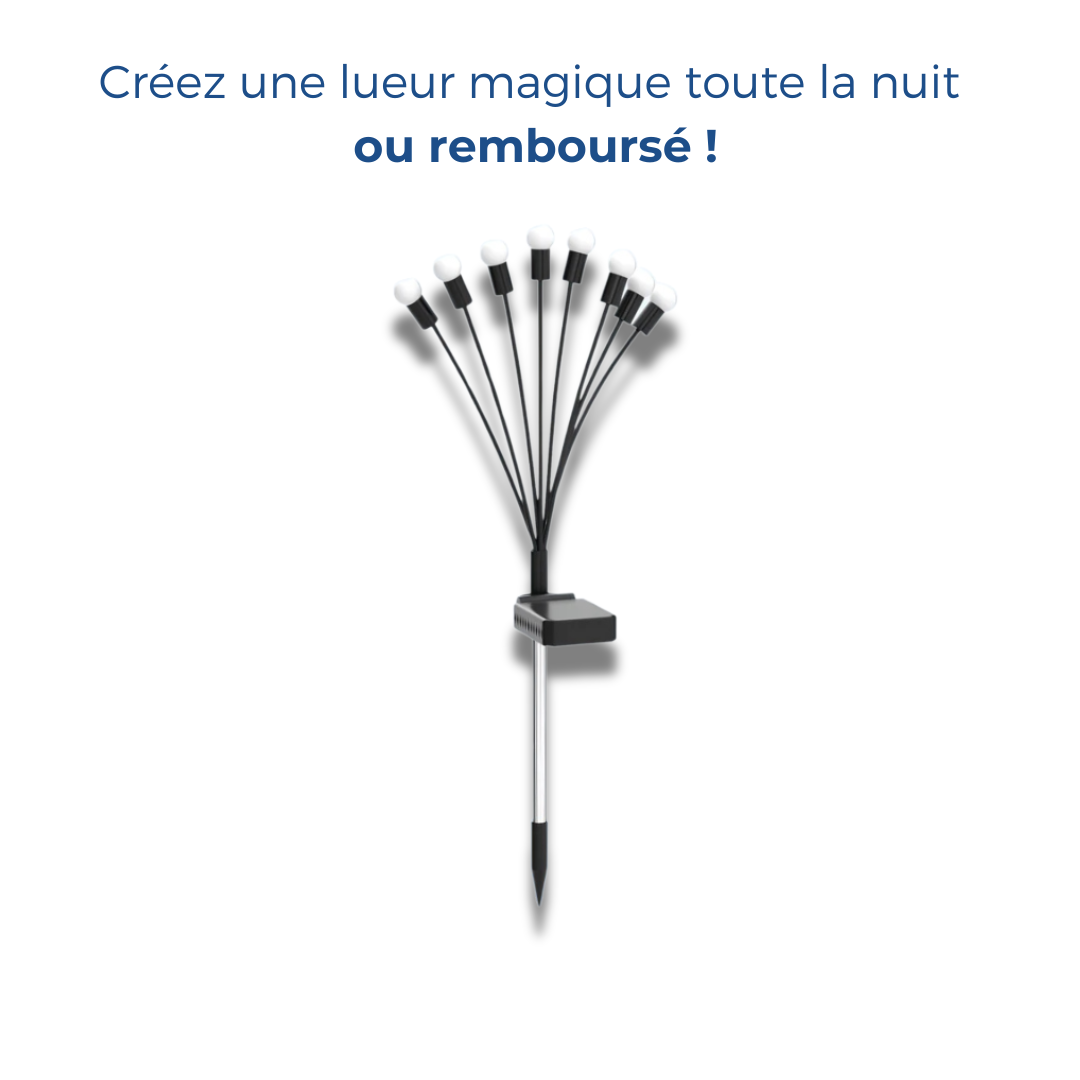 Lampe luciole à énergie solaire