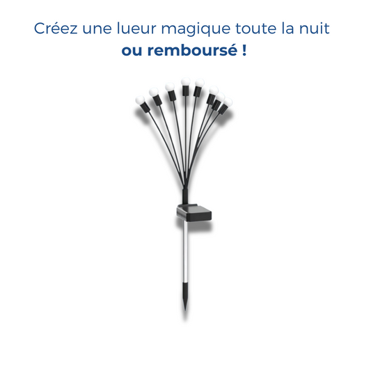 Lampe luciole à énergie solaire
