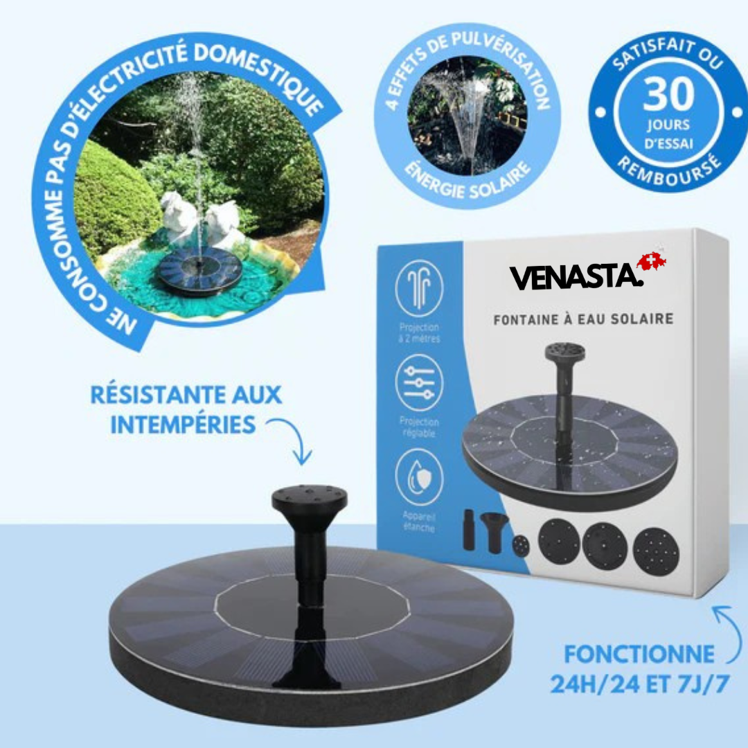 Fontaine à eau solaire